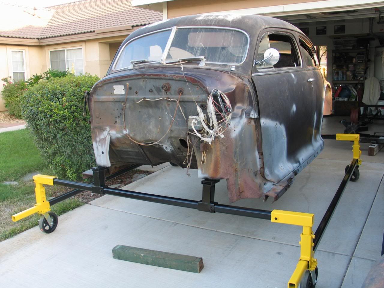 Build Your Own Body Cart/Dolly For Frame Off Restoration The H.A.M.B.